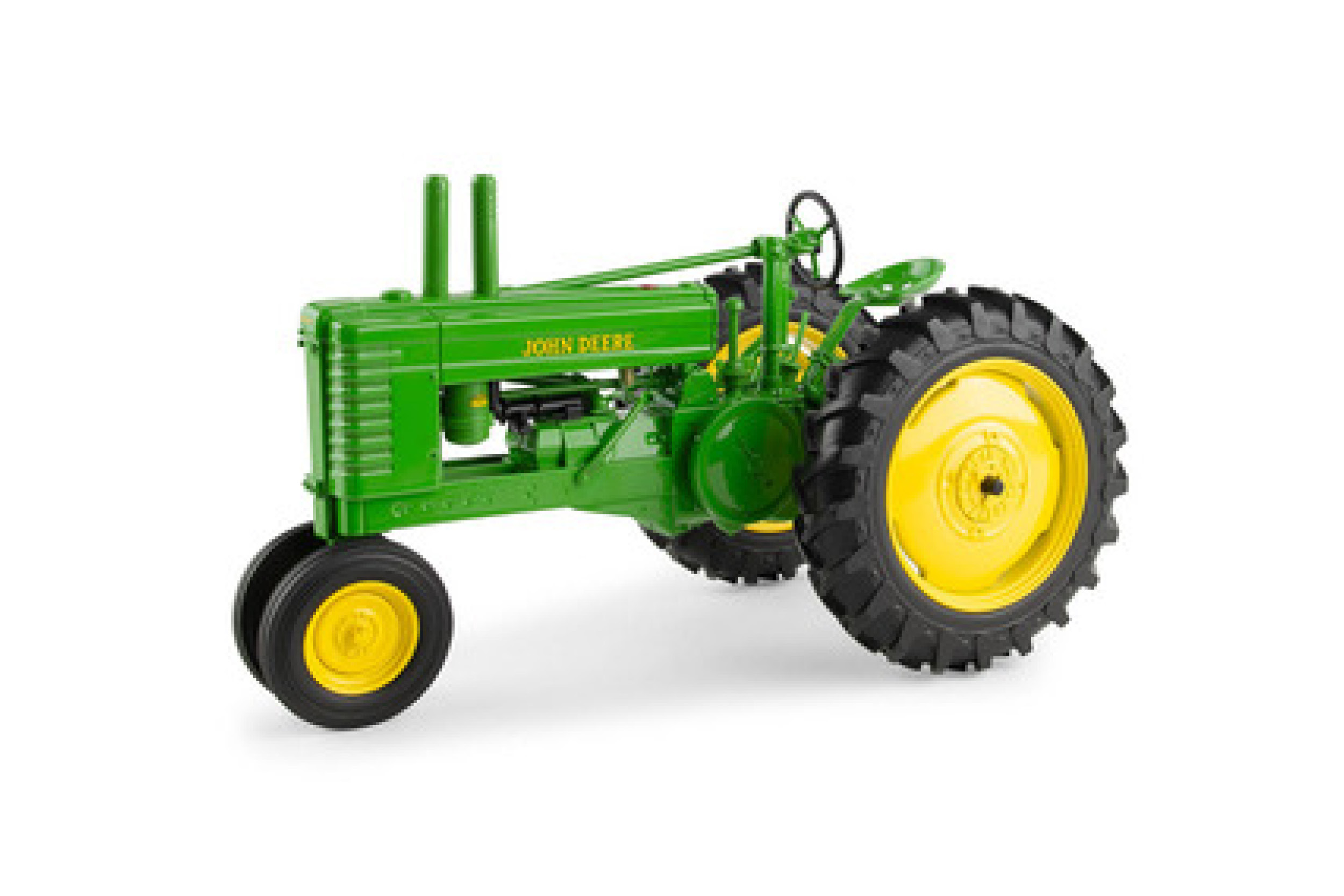John Deere old style tractor replica