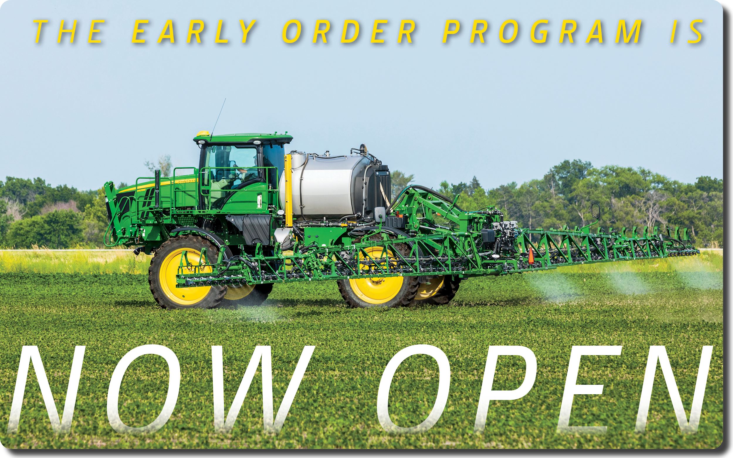 John Deere Financial Precision Upgrades Early Order Program
